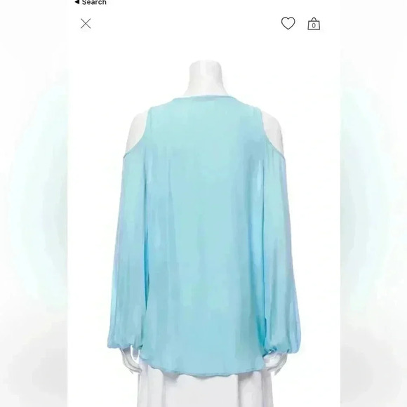 100% Silk Blouse - Picture 4 of 5